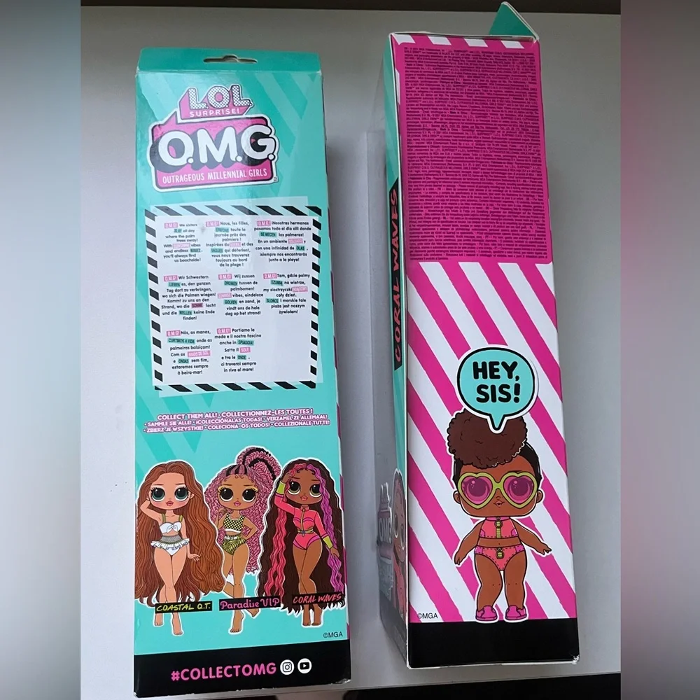 BNIB LOL surprise OMG Swim Doll Coral Waves